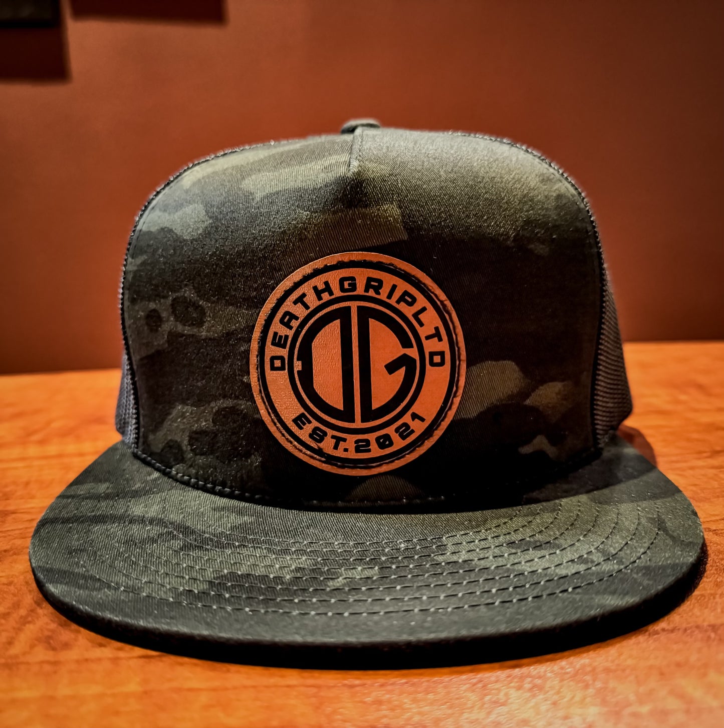 Army green snap back