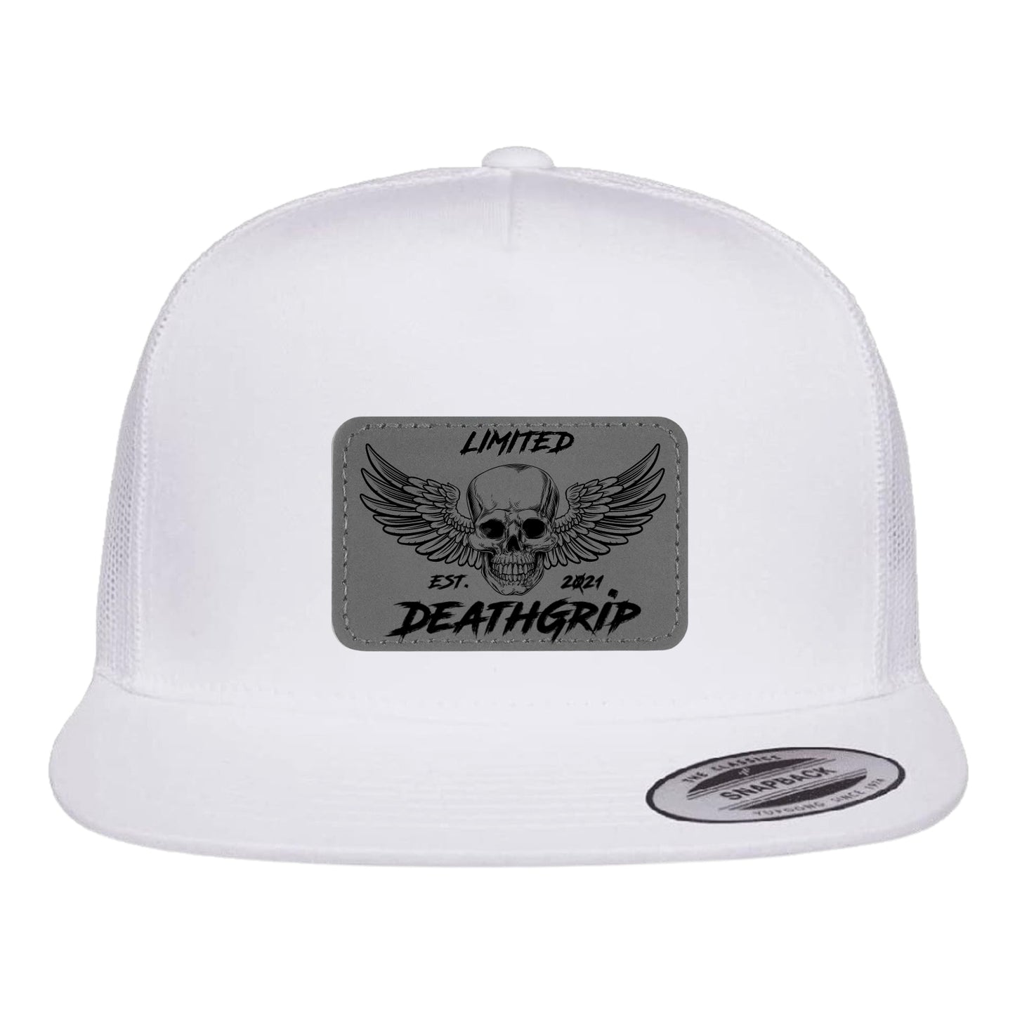 DGL Skull Hat Grey Patch Wht/Wht