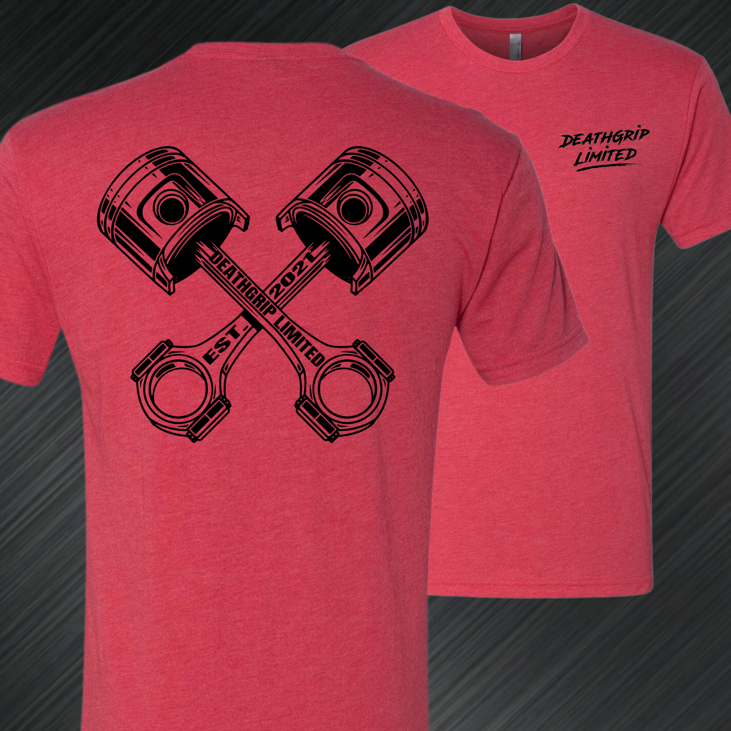 DGL Piston T Shirt Red