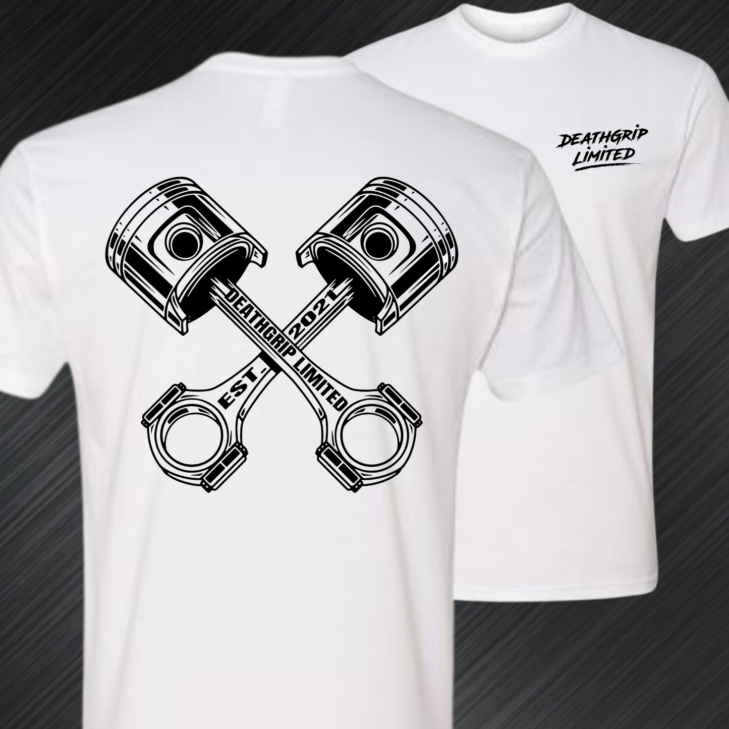 DGL Piston T Shirt White