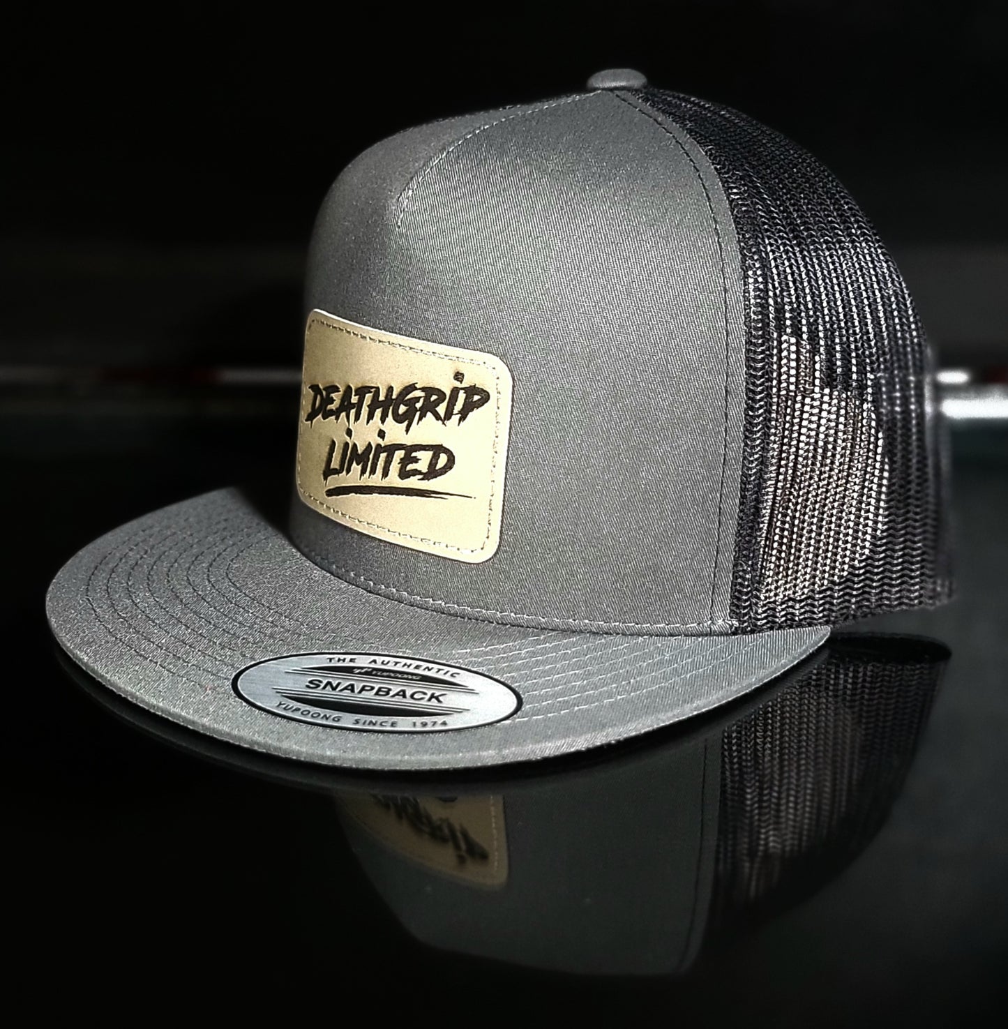 DGL RoadRash Hat Grey Patch Gry/Blk