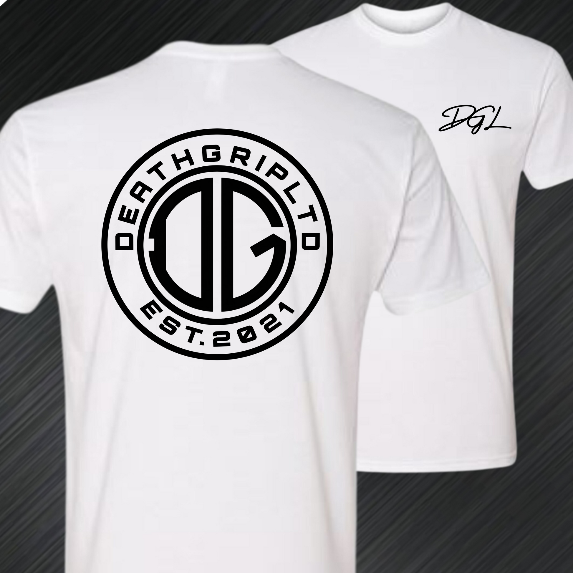 DGL Logo White T Shirt