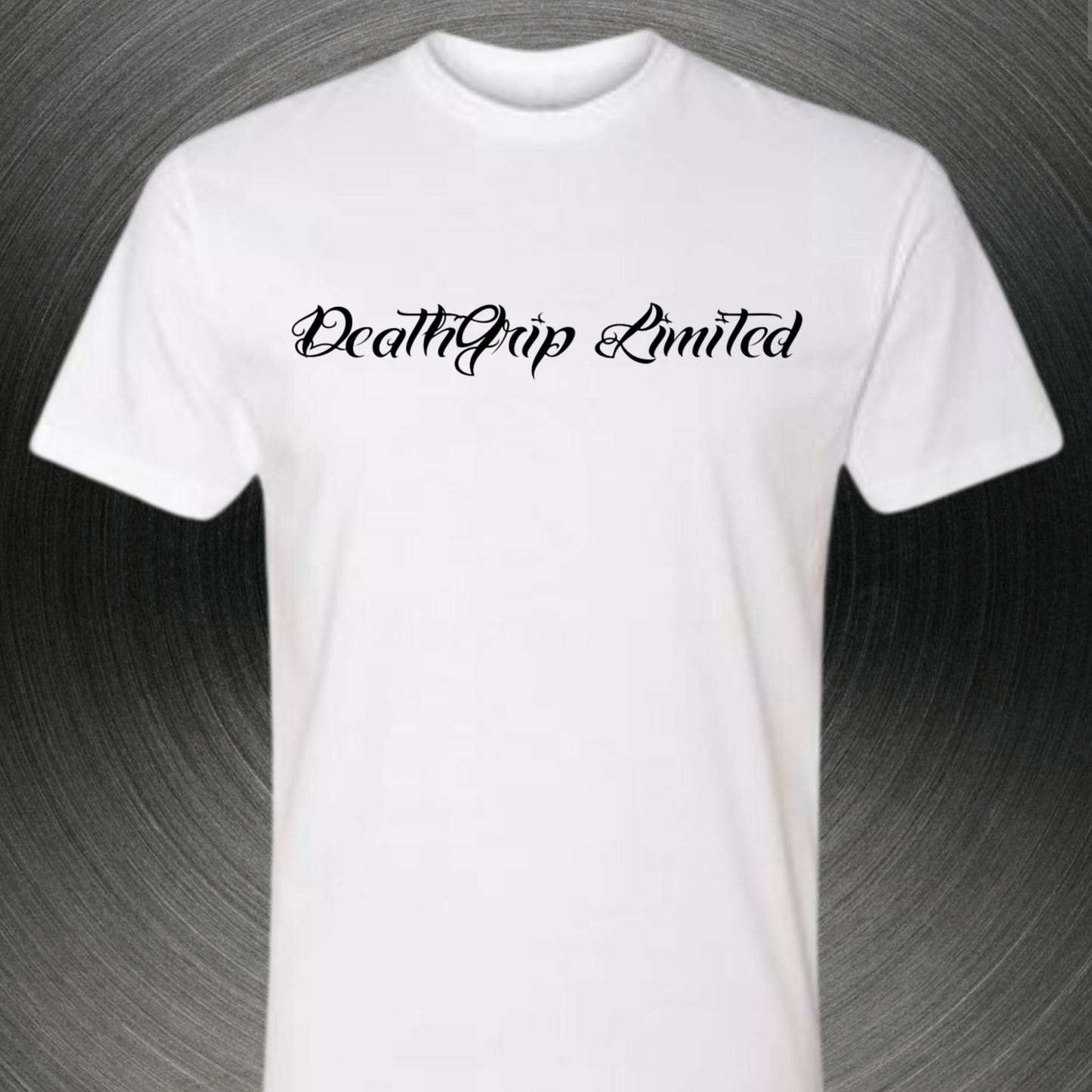 DGL Cursive White T Shirt