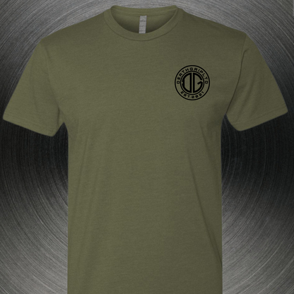 DGL Front Logo Green T Shirt