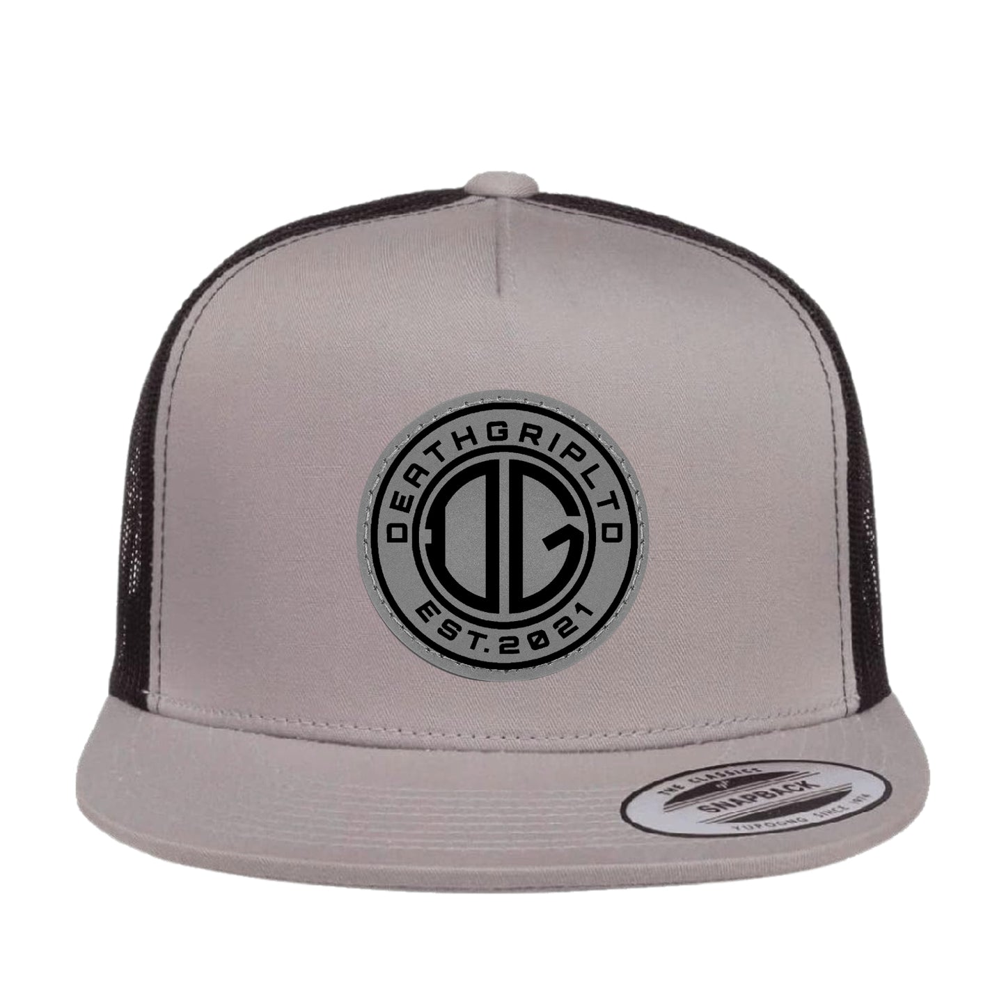 DGL Logo Hat Grey Patch Slv/Blk