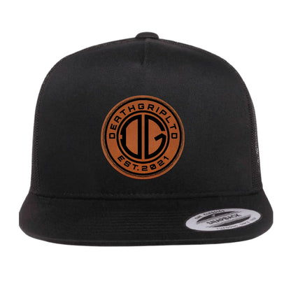 DGL Logo Hat Leather Patch Blk/Blk
