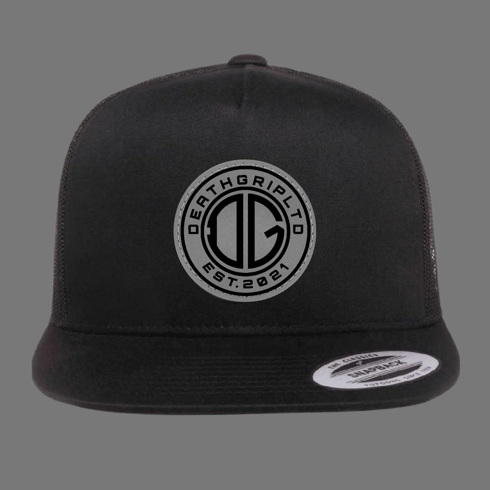 DGL Logo Hat Grey Patch Blk/Blk